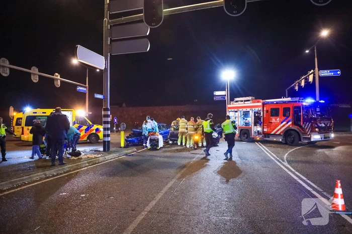 Gewonden bij aanrijding op kruising