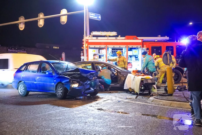 Gewonden bij aanrijding op kruising
