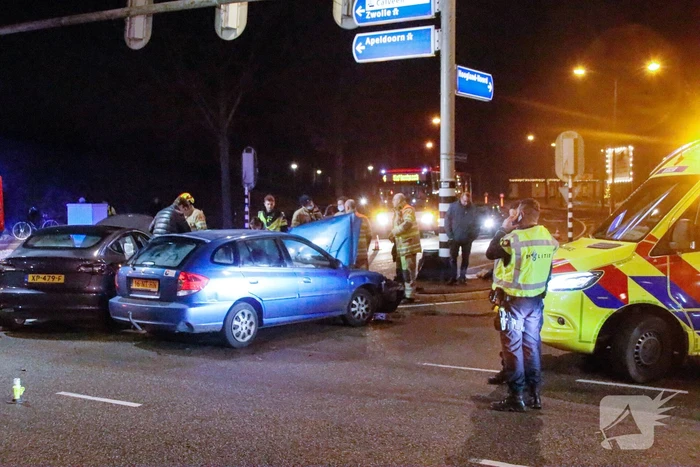 Gewonden bij aanrijding op kruising