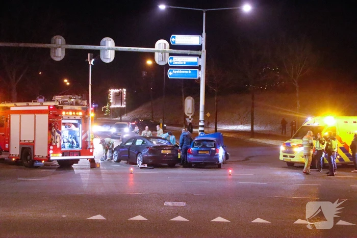 Gewonden bij aanrijding op kruising