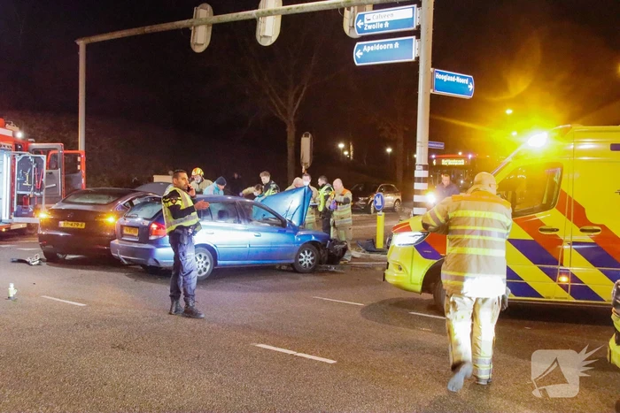 Gewonden bij aanrijding op kruising