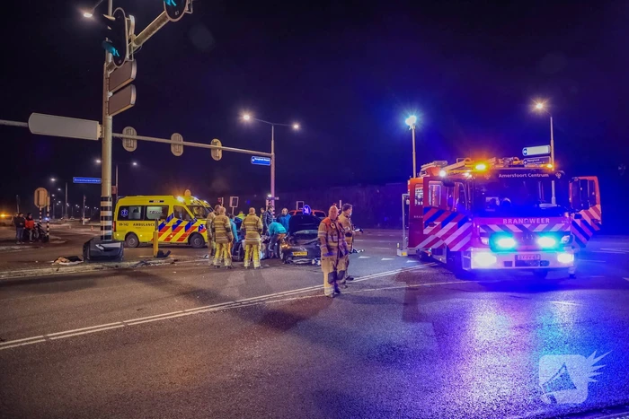Gewonden bij aanrijding op kruising