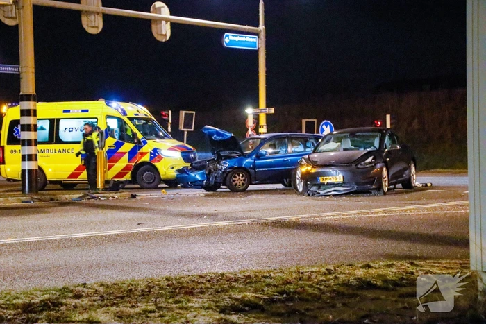 Gewonden bij aanrijding op kruising
