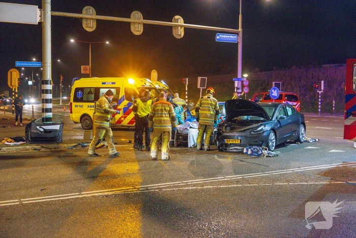 Gewonden bij aanrijding op kruising