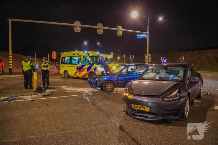 Gewonden bij aanrijding op kruising