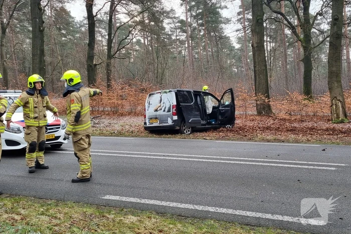 Enorme schade bij aanrijding