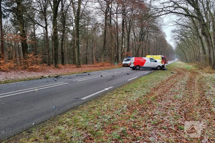 Enorme schade bij aanrijding