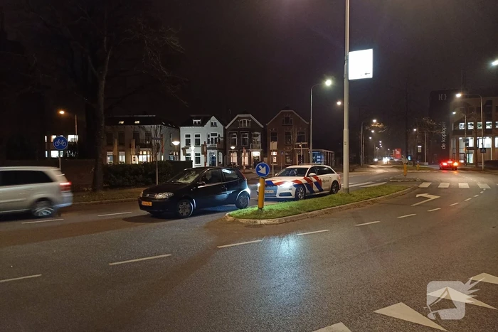 Auto beschadigd na ongeval
