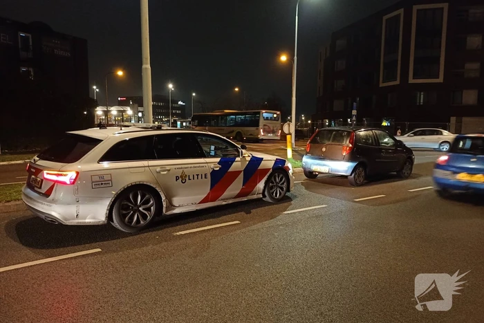 Auto beschadigd na ongeval