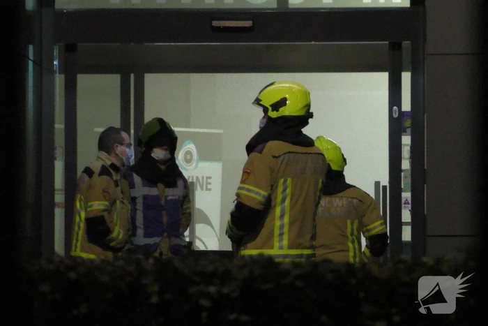 Winkelpand vol mist door inbraakalarm