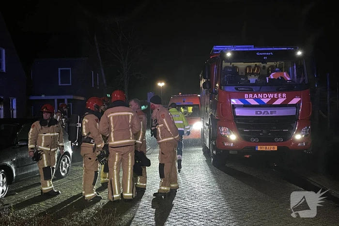 Veel rook bij brand in garagebox