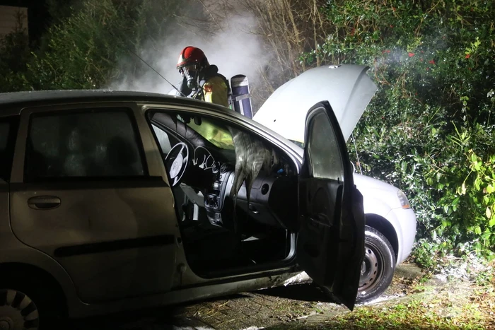 Meerdere auto's verwoest door brand