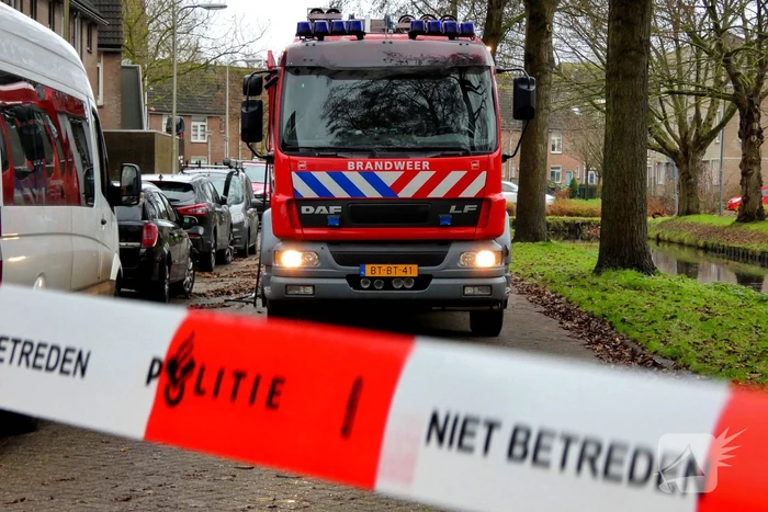 Straat afgezet na gaslekkage