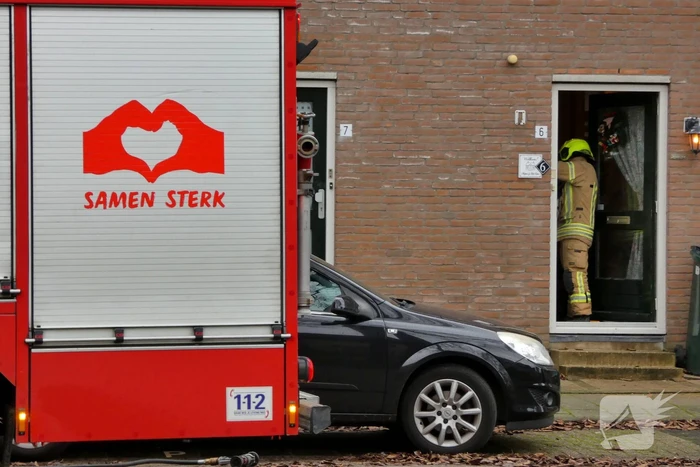 Straat afgezet na gaslekkage