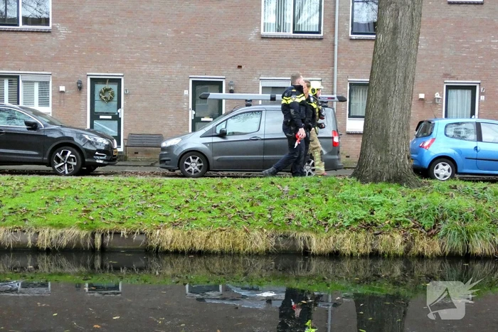 Straat afgezet na gaslekkage