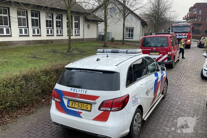 Gaslek in voormalig schoolcomplex Commandorij College