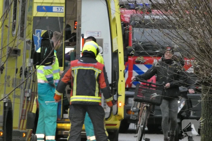 Persoon te water geraakt in sloot