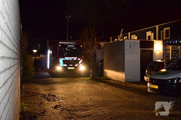 Rookontwikkeling van palletkachel zorgt voor paniek