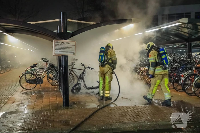Deelscooter van Go-Sharing opnieuw uitgebrand