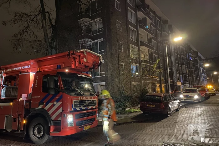 Kind gewond bij grote brand in flat