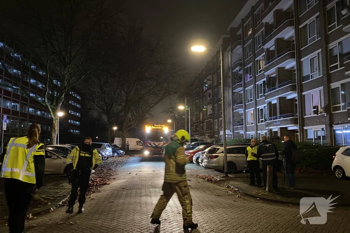 Kind gewond bij grote brand in flat