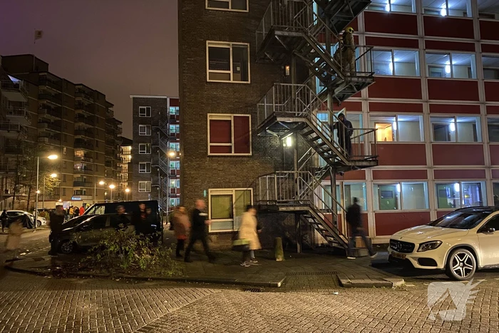 Kind gewond bij grote brand in flat