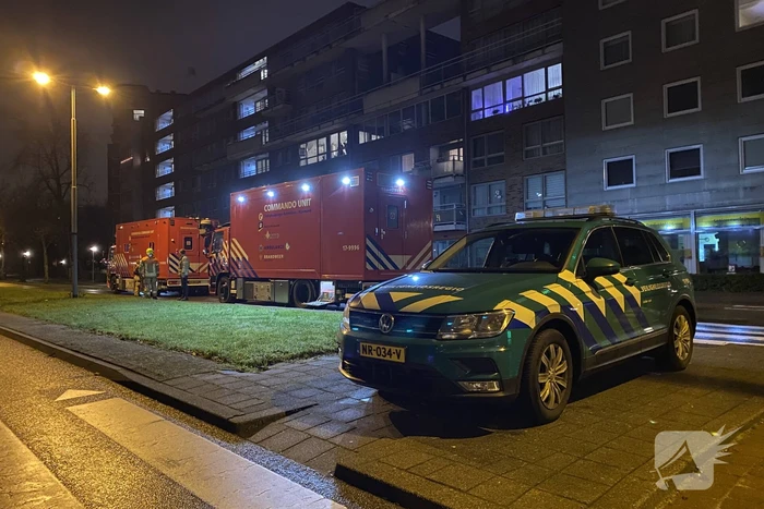 Kind gewond bij grote brand in flat