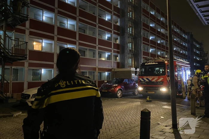 Kind gewond bij grote brand in flat