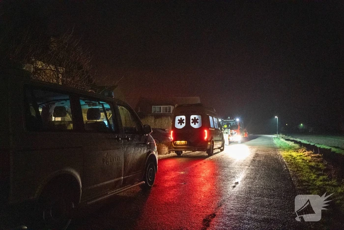 Hulpdiensten aanwezig voor metingen