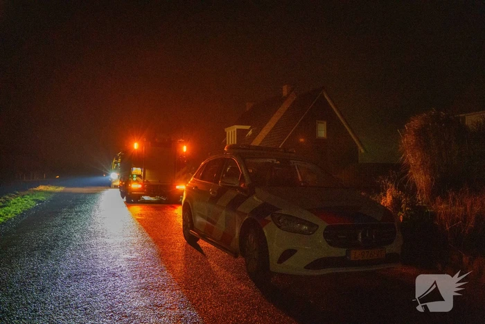 Hulpdiensten aanwezig voor metingen