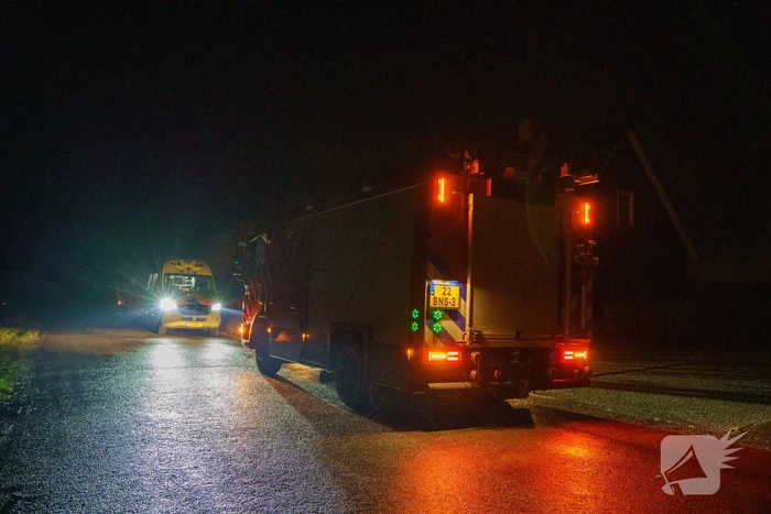Hulpdiensten aanwezig voor metingen