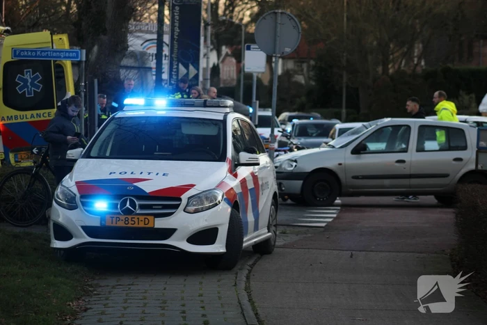 Fietser gewond door ongeval op kruising met personenauto