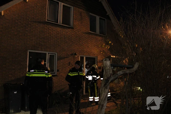 Woning vol rook na vergeten pan op vuur
