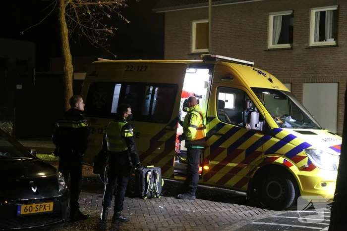 Traumahelikopter trekt veel bekijks