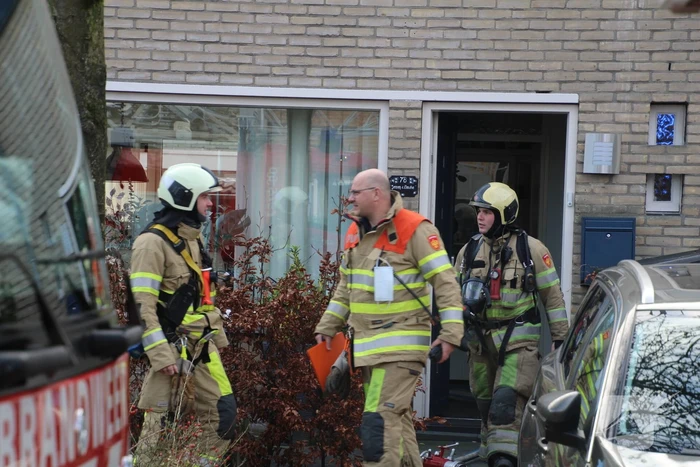 Brand in schoorsteen