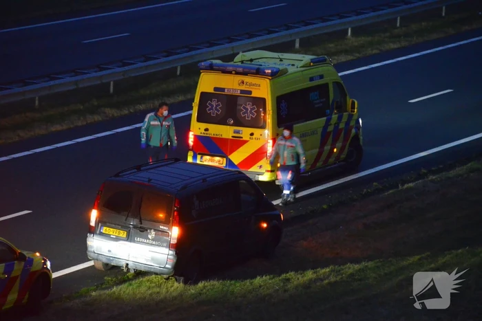 Meerder voertuigen betrokken bij botsing onder Aquaduct