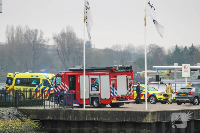 Incident op binnenvaartschip