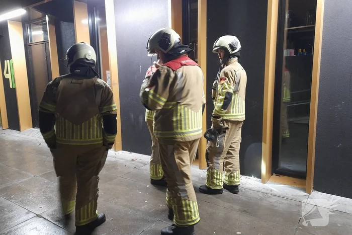 Brandweer treft vandalisme aan tijdens het zoeken naar containerbrand