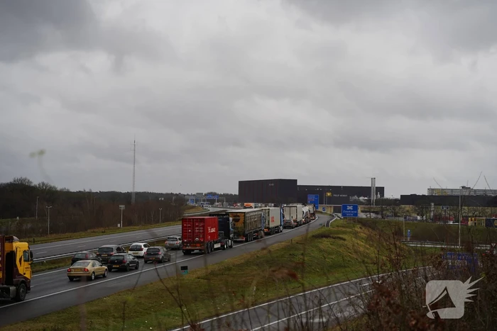 Afrit Hoogerheide afgesloten na verkeersongeval