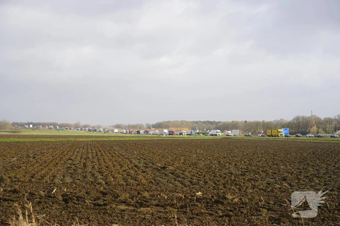 Afrit Hoogerheide afgesloten na verkeersongeval