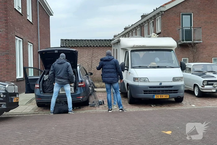 Straat afgezet na incident