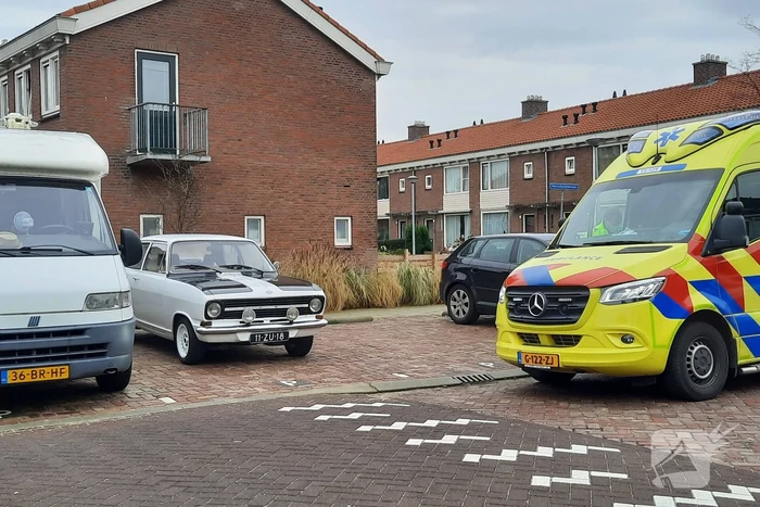 Straat afgezet na incident