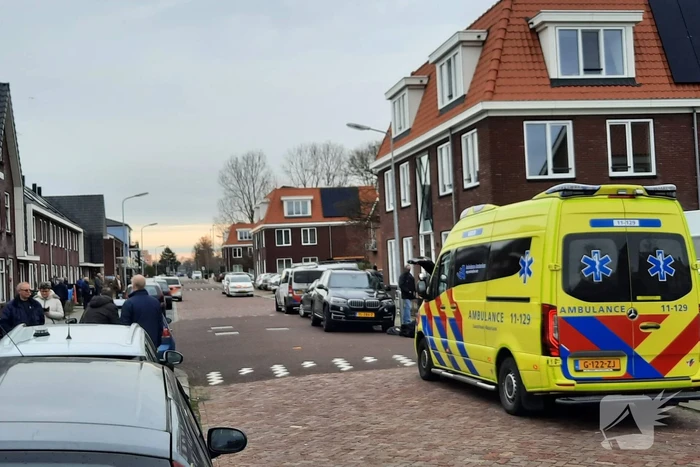 Straat afgezet na incident