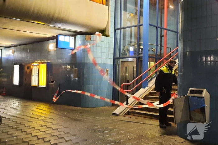 Grote politie-inzet bij station