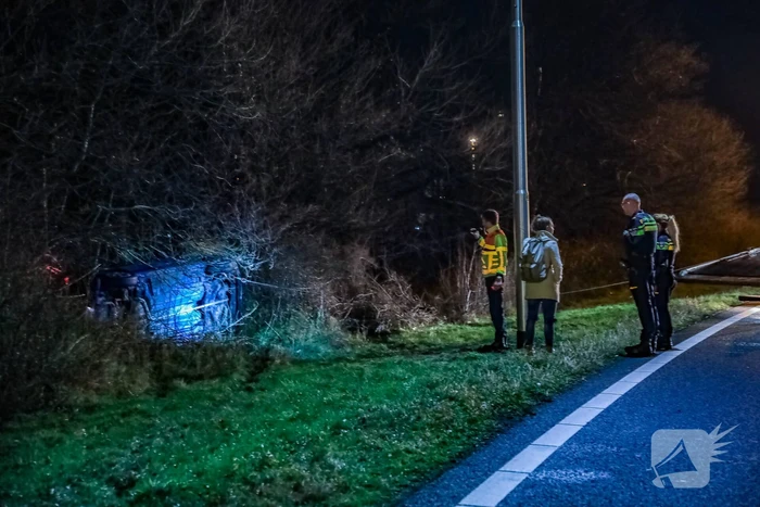 Twee ongevallen op snelweg