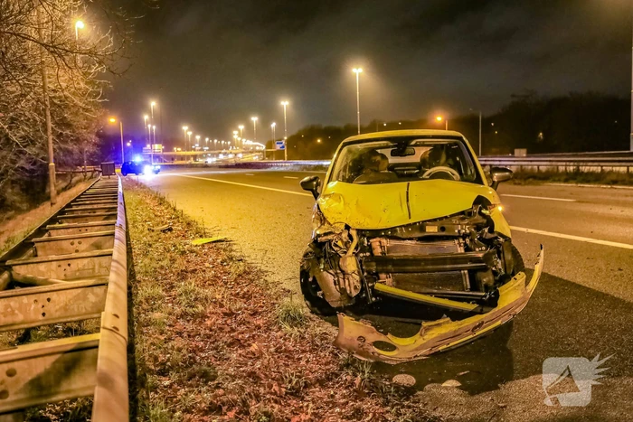 Twee ongevallen op snelweg