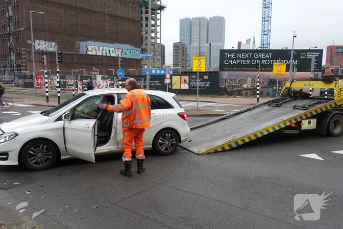 Flinke schade bij aanrijding op kruising