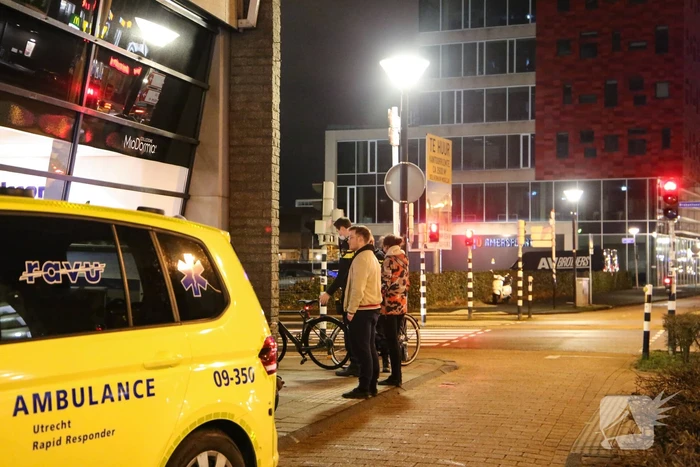 Ongeval tussen snorfietser en twee fietsers