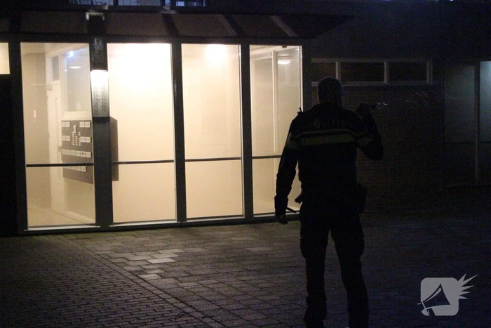 Flat ontruimd door brand in kelder