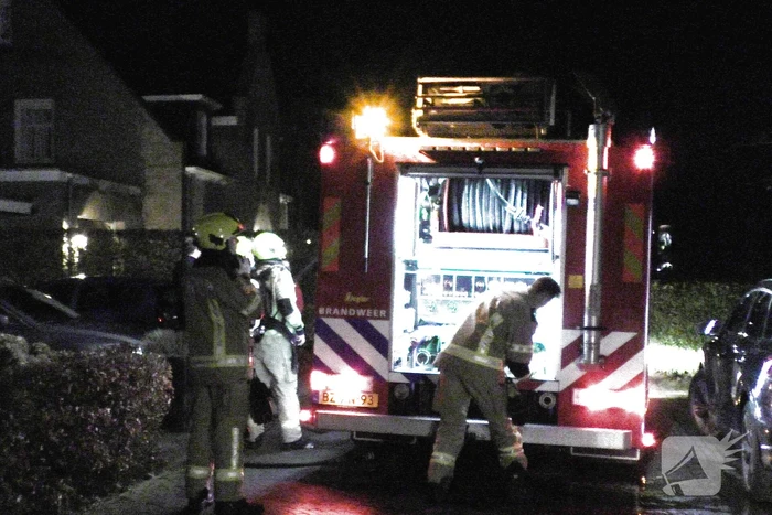 Keukenbrand in woning